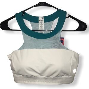 NWT Asics High Mesh Neckline Sport Bra
